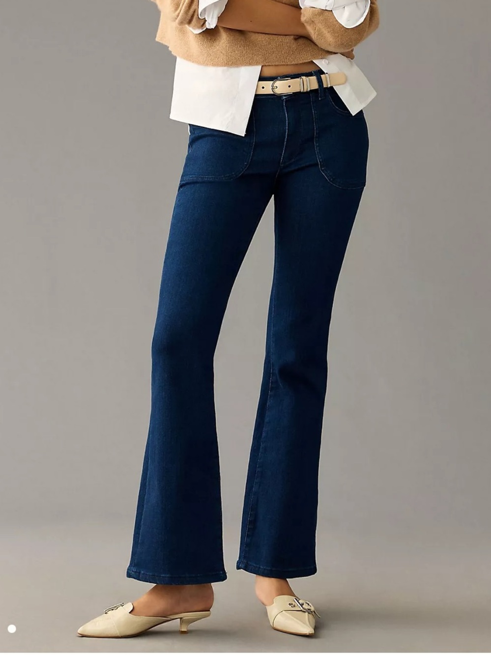 Anthropologie Pilcro The Icon Low-Rise Flare Jeans - Size 25
